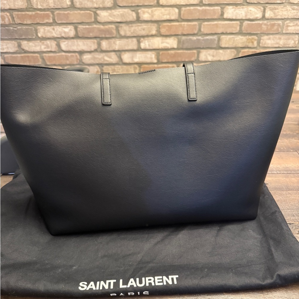 Saint Laurent YSL Black Tote Bag - Picture 4 of 7